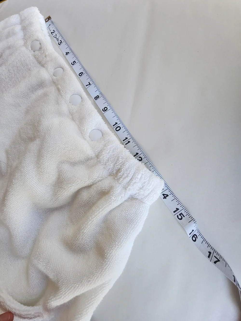 Hammacher Schlemmer Wrap Towel in White